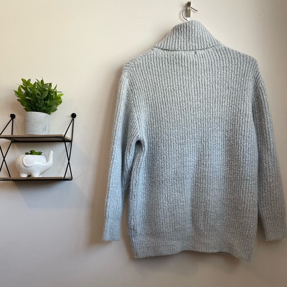 Streetwear Society oversized turtleneck- Gray - S/M - Picture 2 of 3